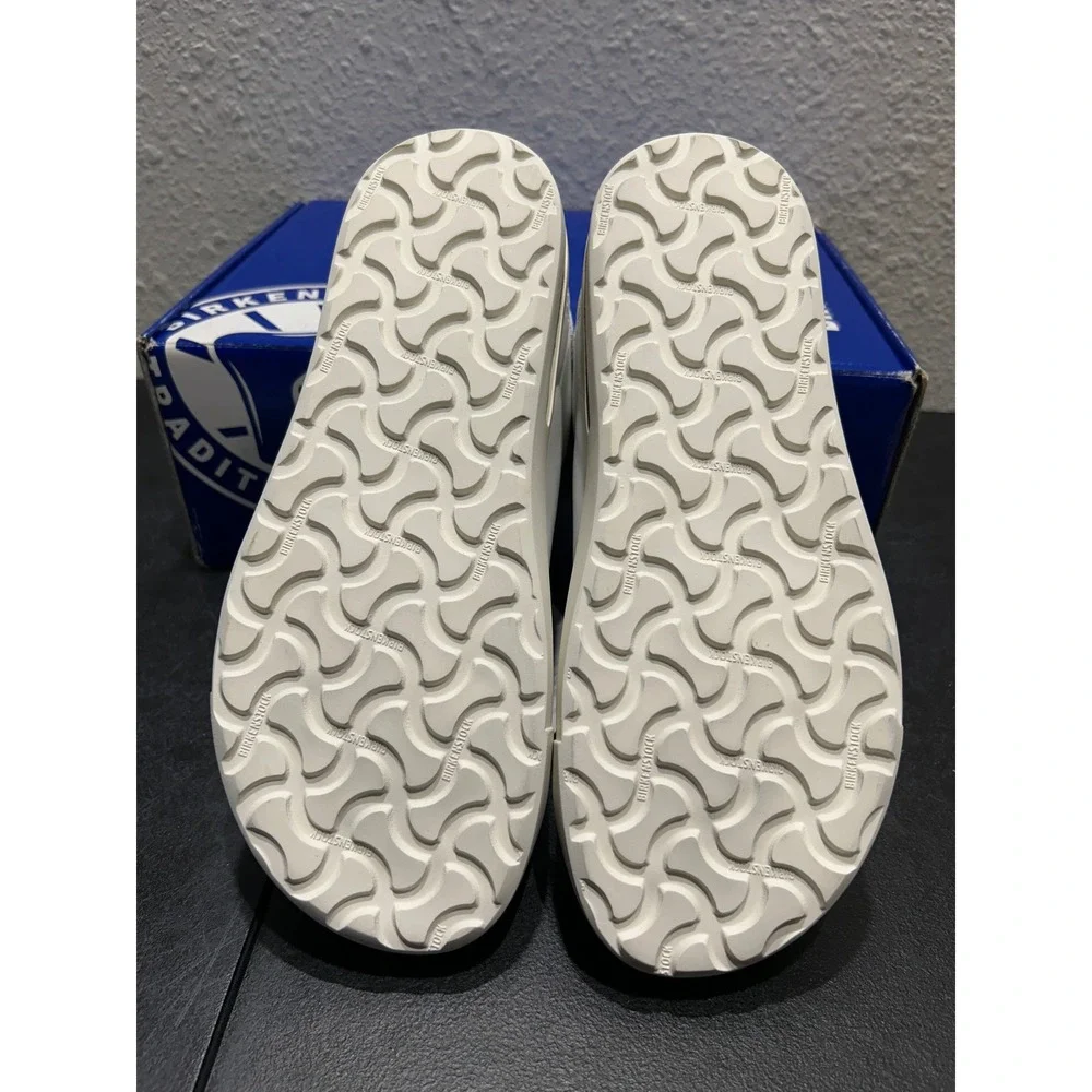 Birkenstock Bend Low Natural Leather White EU 37 US L6 M4 Womens